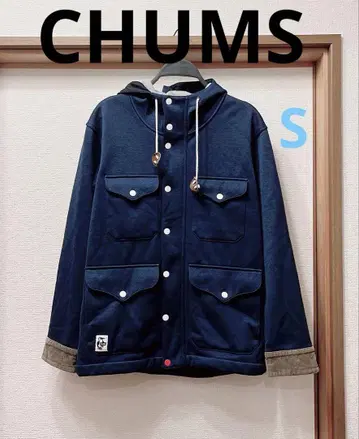 새상품급 CHUMS 마운틴 후드티 티 쉘 마운틴 후드티 S 남녀 공용