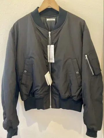 오라리 HIGHDENSITY SILKTWILLFLIGHT BLOUSON