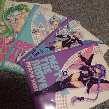 넵튠 클리어 파일 4여신 세트