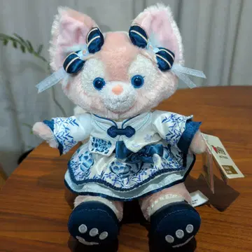 리나벨 2025 파랑꽃 SS 봉제 인형 상하이 디즈니