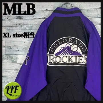 MLB 자수 팀 로고 로키스 나일론 자켓 XL 상당 5813