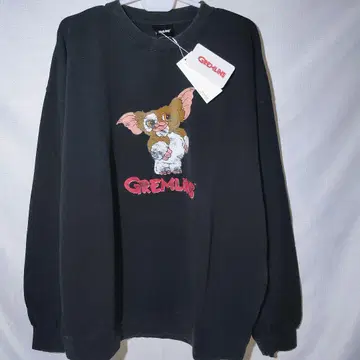 새상품 트레이닝복 L 기즈모 그렘린 레이지블루 번짐 맨투맨 쭈리