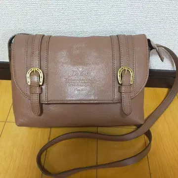 Dakota 숄더백 가죽 브라운