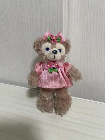 도쿄디즈니씨 한정판 셰리메이 인형 배지 미키와 더피
