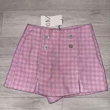 ZARA 숏팬츠 스커트 트위드