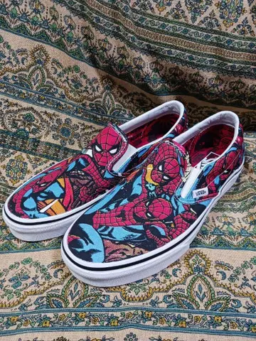 반스 스파이더맨 슬립온