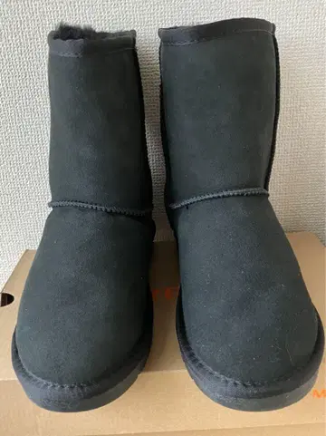 N gaji] 어그 부츠 40 24~24.5 미사용 블랙