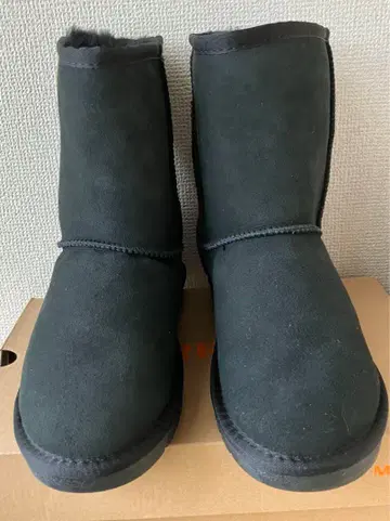 N gaji] 어그 부츠 40 24~24.5 미사용 블랙