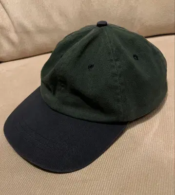 90s~00s 헤드샷 투톤 컬러 6패널 캡