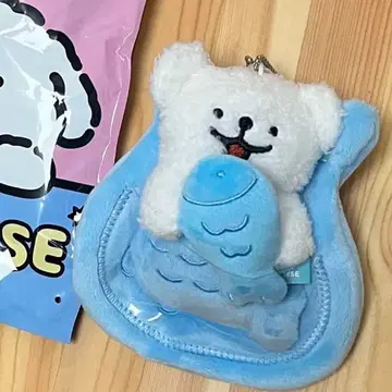 MALTESE 말티즈 몰티즈 스트랩 스카이블루