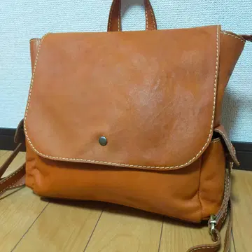 주케로 필라토 천연 가죽 백팩 A4 대응