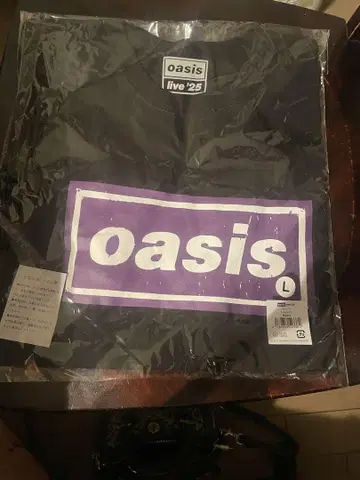 oasis t셔츠 Fan Store 한정판 오아시스 T셔츠 L사이즈