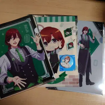 아니파스 우타프리 캔 배지 외 코토부키 레이지 굿즈 묶음 판매