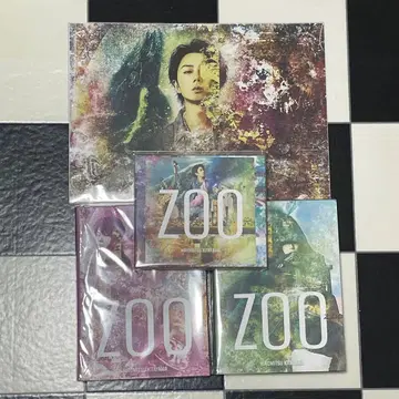 [ 미개봉 ] 키타야마 히로미츠 ZOO 세 가지 형태 세트