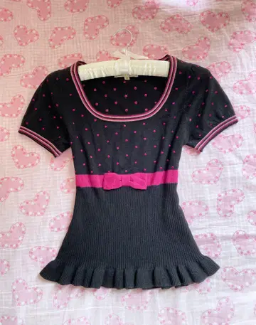 리본 발레코어 히메로리 고딕 y2k coquette 00s