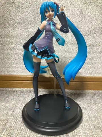 VOCALOID 하츠네 미쿠 프리미엄 피규어 파랑 미쿠