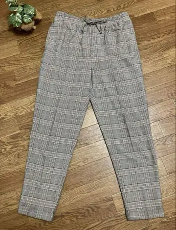 ZARA 체크 팬츠