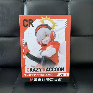 Crazy Raccoon STREAMER 피규어 달마신