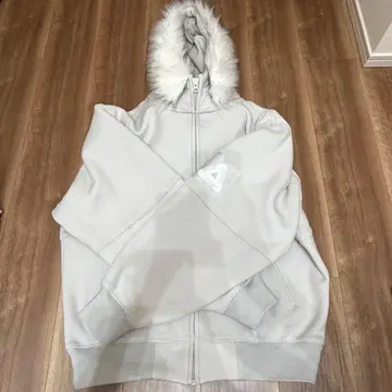 palace skateboard arctic hood M 그레이