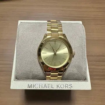 MICHAEL KORS 골드 아날로그 시계