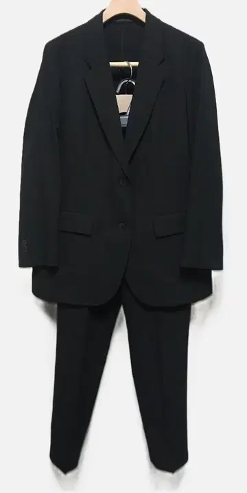 [새상품급] 유니클로/감동 셋업/자켓 팬츠/여성용 3XL M/블랙