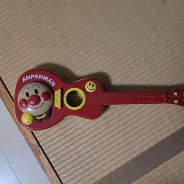 호빵맨 기타 빨간색