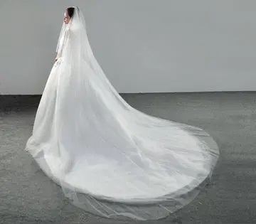 롱 베일 길이 400cm 폭 300cm
