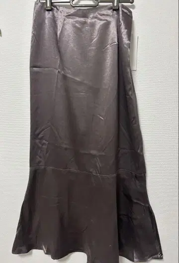 [ 미사용 택 포함 ] 다크 브라운 롱 스커트