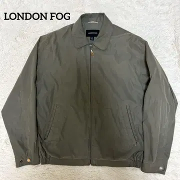 00's LONDON FOG 카키 계열 스윙탑 드리즐러 자켓