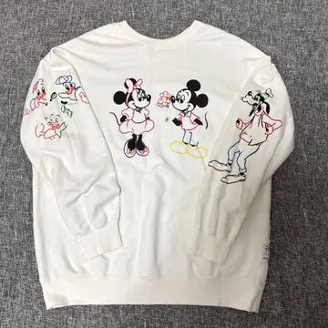 moussy 디즈니 트레이닝복 미키 미니 디즈니 맨투맨