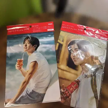 메구로 렌 클리어 파일 2장 세트