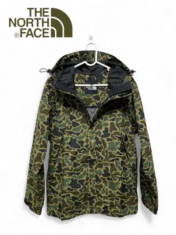 THE NORTH FACE 카모플라쥬 마운틴 후드티 S 카모 패턴
