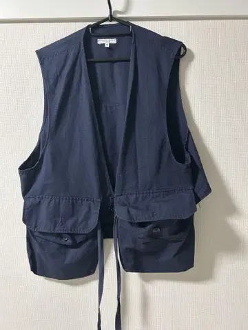 ENGINEERED GARMENTS 네이비 베스트 S 사이즈