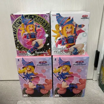 유희왕 블랙 매지션 걸 피규어 4체 세트