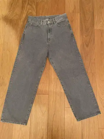 스티븐 앨런 13.5oz 데님 5포켓 배기 테이퍼드 팬츠