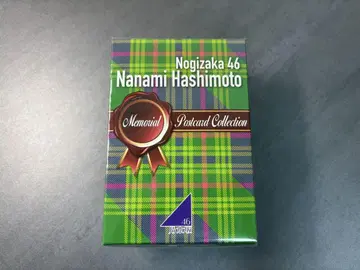노기자카46 하시모토 나나미 졸업 기념 엽서 컬렉션+머플러 타월