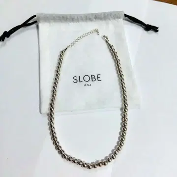 SLOBE IENA / 메탈 비즈 숏 목걸이