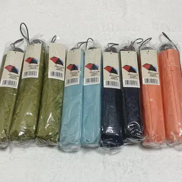 접이식 우산 우비 9개 세트 묶음 판매