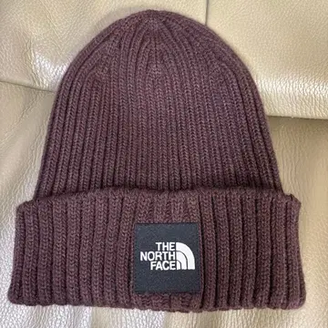 미사용 새상품 THE NORTH FACE 브라운 니트 모자 남녀 공용