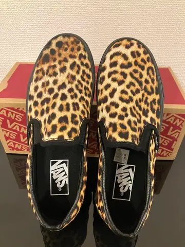 VANS 클래식 슬립온 레오파드 무늬 7.0 레오파드 무늬 슬립온