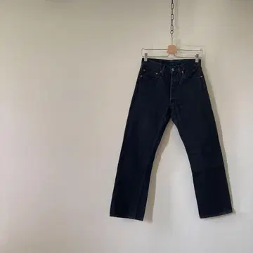 [ 새상품급 ] FLAT HEAD R.J.B 블랙 데님 28 플랫 헤드