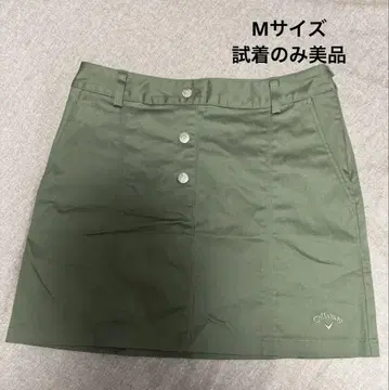 Callaway 카키 스커트 M 사이즈 골프웨어