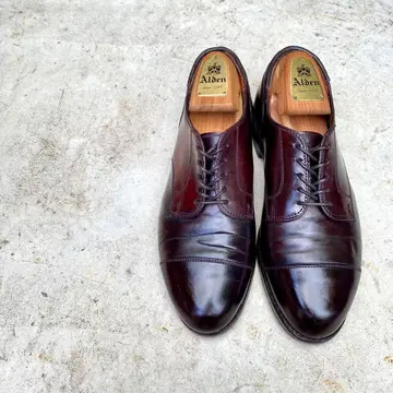 Alden2160 사이즈 7E 코도반 버건디 스트레이트 팁