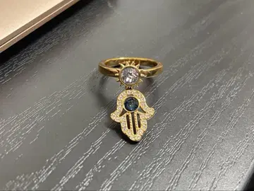 SWAROVSKI 외계인 모티브 반지 스와로브스키 상자 없음