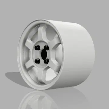 1/24 프라모델 휠 TE37 13타입