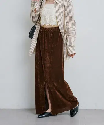 kastane 튤 벨로아 스커트
