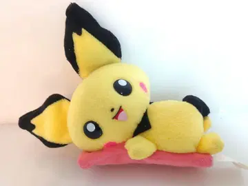 포켓몬 벨트 홀더 봉제 인형 피츄 초기 레트로