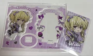 수호캐릭터 마루쿠지 발레코어 호시나 우타우 아크릴 스탠드 특전 브로마이드