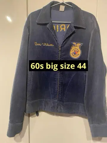 60s FFA 재킷 페이드 있음 바 탈론 빅 사이즈