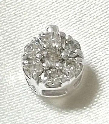 K14WG 다이아몬드 탑 0.2ct